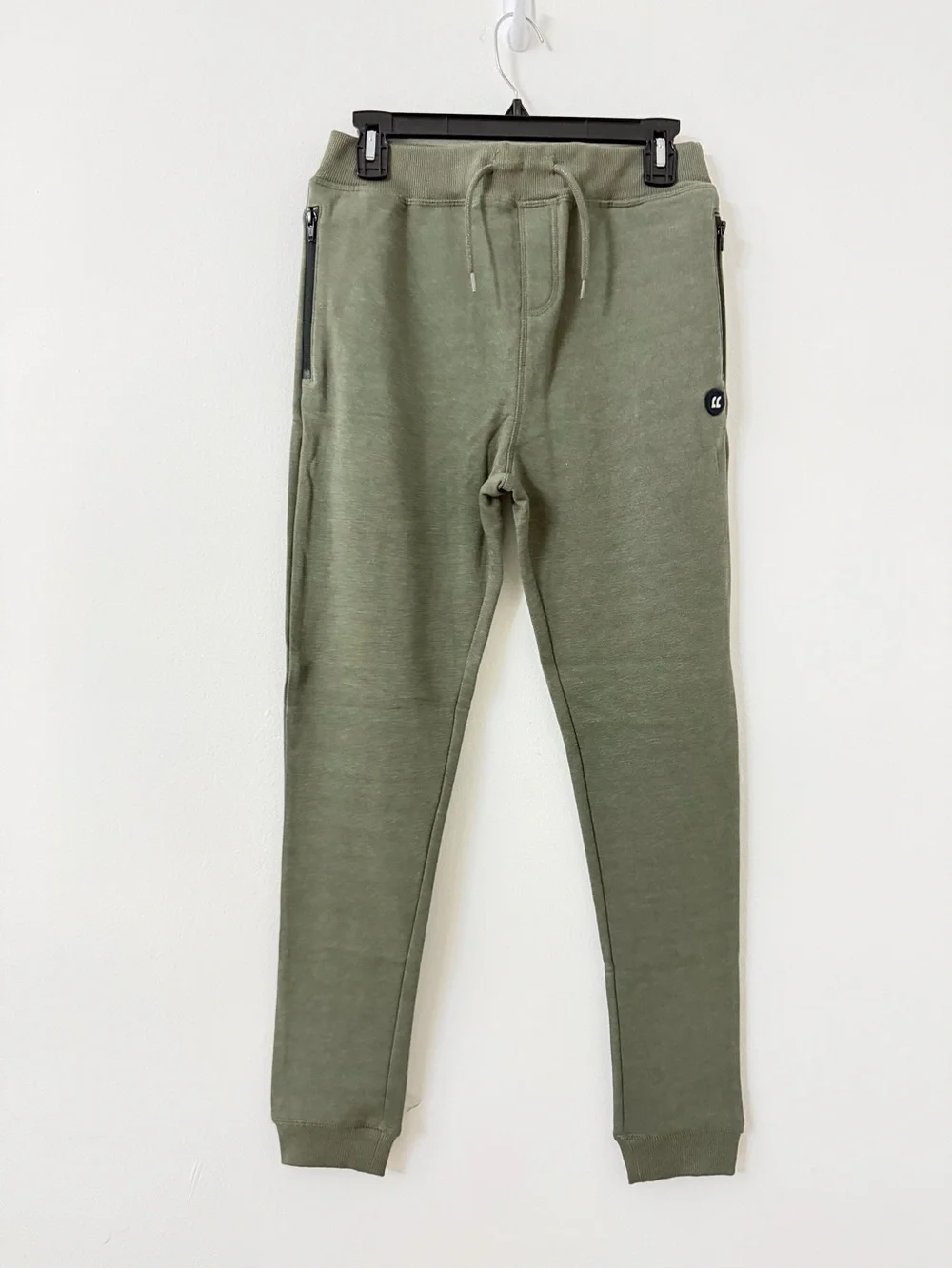 Kids Olive Green Sweatshirt & Jogger Set - Casual Matching Outfit